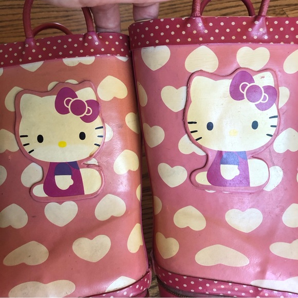 Sanrio Hello Kitty Rain Boot Rubber Boots - Picture 8 of 10